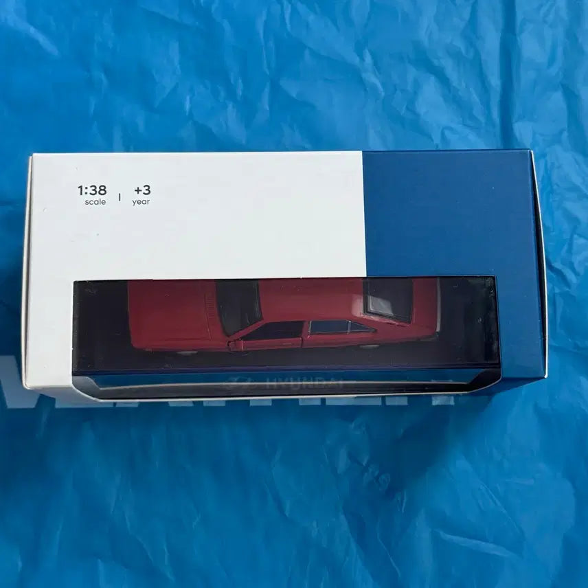 [BUNJANG] Pony Minicar Red / 1:38 포니 미니카 레드