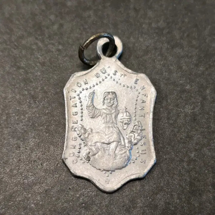 [BUNJANG] French Vintage Guardian Angel Pendant / 프랑스 빈티지 수호천사 팬던트