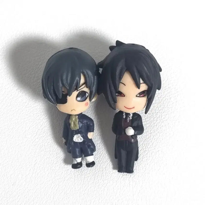 [BUNJANG] Black Butler Ciel Phantomhive Sebastian Michaelis Swing Gacha Figure Keyring / 고전) 흑집사 시엘 세바스찬 팬텀하이브 스윙가챠 피규어 키링