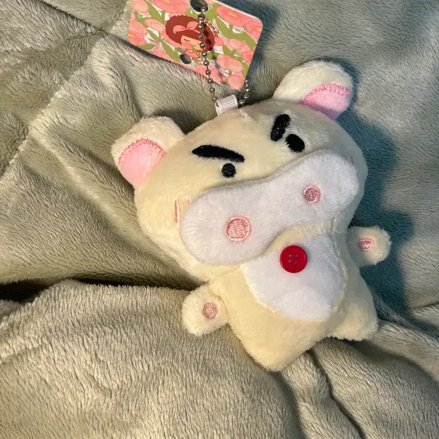 [BUNJANG] Crayon Shin-chan Buririmon &amp; Rilakkuma Costume Keychain (New) / 택0,새상품) 짱구 부리부리몬 리락쿠마 코스튬 인형 키링