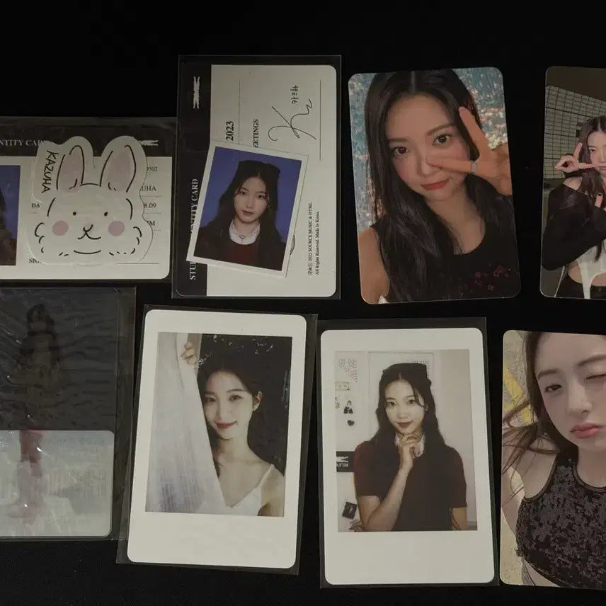 [BUNJANG] LE SSERAFIM KAZUHA Photocard Set + HEWSONG Photocards / 르세라핌 카즈하 포토카드 세트+허윤진김채원홍은채