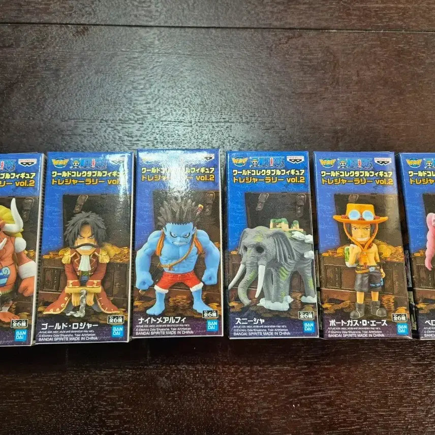 [BUNJANG] One Piece World Collectable Figure Treasure Rally Vol. 2 Set / 원피스 월드 콜렉터블 피규어 트레저vol.2
