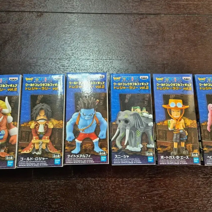 [BUNJANG] One Piece World Collectable Figure Treasure Rally Vol. 2 Set / 원피스 월드 콜렉터블 피규어 트레저vol.2