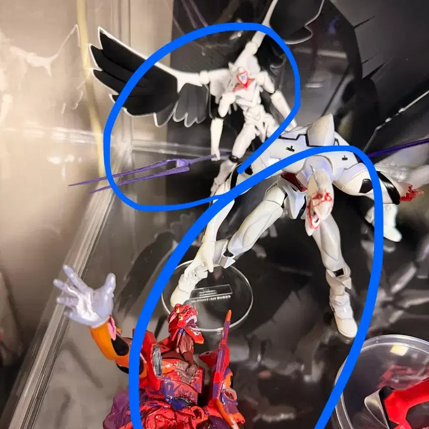[BUNJANG] Kaiyodo Evangelion Mass Production Type Unit 02 Yamaguchi Revoltech Bundle Set / 에반게리온 카이요도 양산기 2호기 야마구치 리볼텍 양산기 일괄