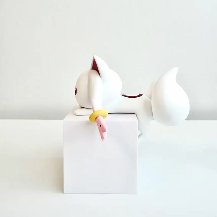 [BUNJANG] Puella Magi Madoka Magica Kyubey Hikkake Figure / 마법소녀 마도카 마기카 큐베 힛카케 | 마마마 힛카케 | 큐베 피규어