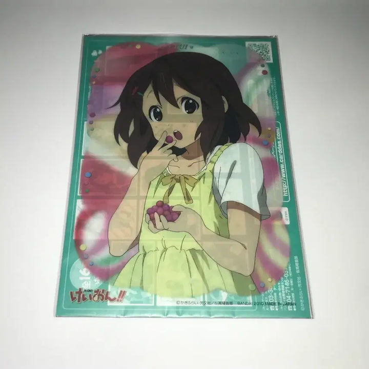 [BUNJANG] K-ON! Yui Clear Poster Card / 케이온 클리어 포스터 카드 카드다스 유이