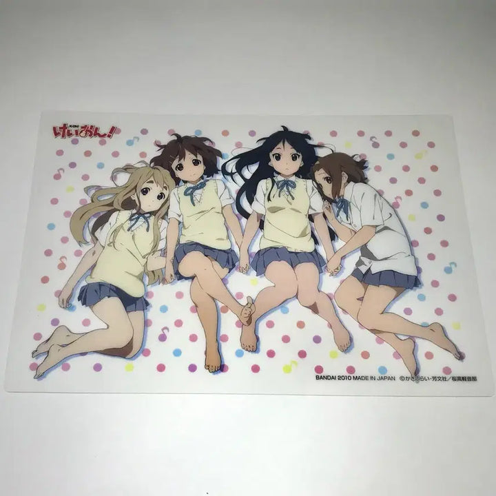 [BUNJANG] K-ON! Clear Poster Card Collection Group / 케이온 클리어 포스터 카드 카드다스 단체