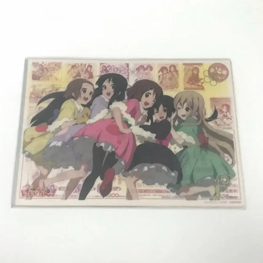 [BUNJANG] K-On! Clear Poster Card Set / 케이온 클리어 포스터 카드 카드다스 단체