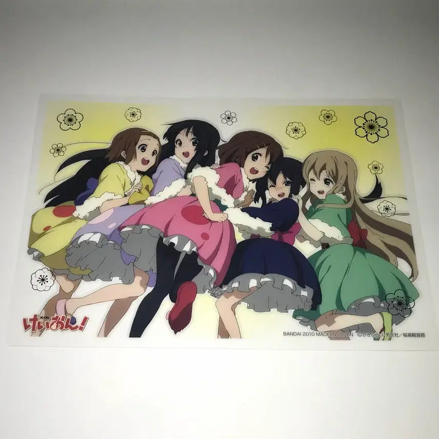 [BUNJANG] K-On! Clear Poster Card Set / 케이온 클리어 포스터 카드 카드다스 단체