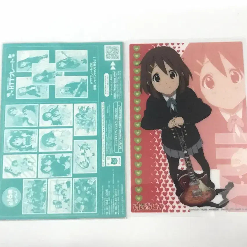 [BUNJANG] K-ON! Yui Hirasawa Clear Poster Card Carddas / 케이온 클리어 포스터 카드 카드다스 유이