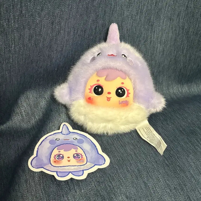 [BUNJANG] Baby Gguji Samuel Marine Whale Plush (Two-Eye Version) / 베이비쓰리 사무엘 해양 고래 (투눈)