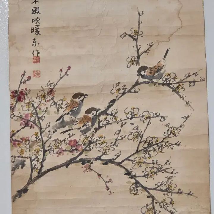 [BUNJANG] Korean Traditional Painting - Bird and Flower Painting / 동양화 화조도