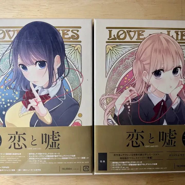 [BUNJANG] Love and Lies Blu-ray Set (Sealed) / 사랑과 거짓말 블루레이 미개봉
