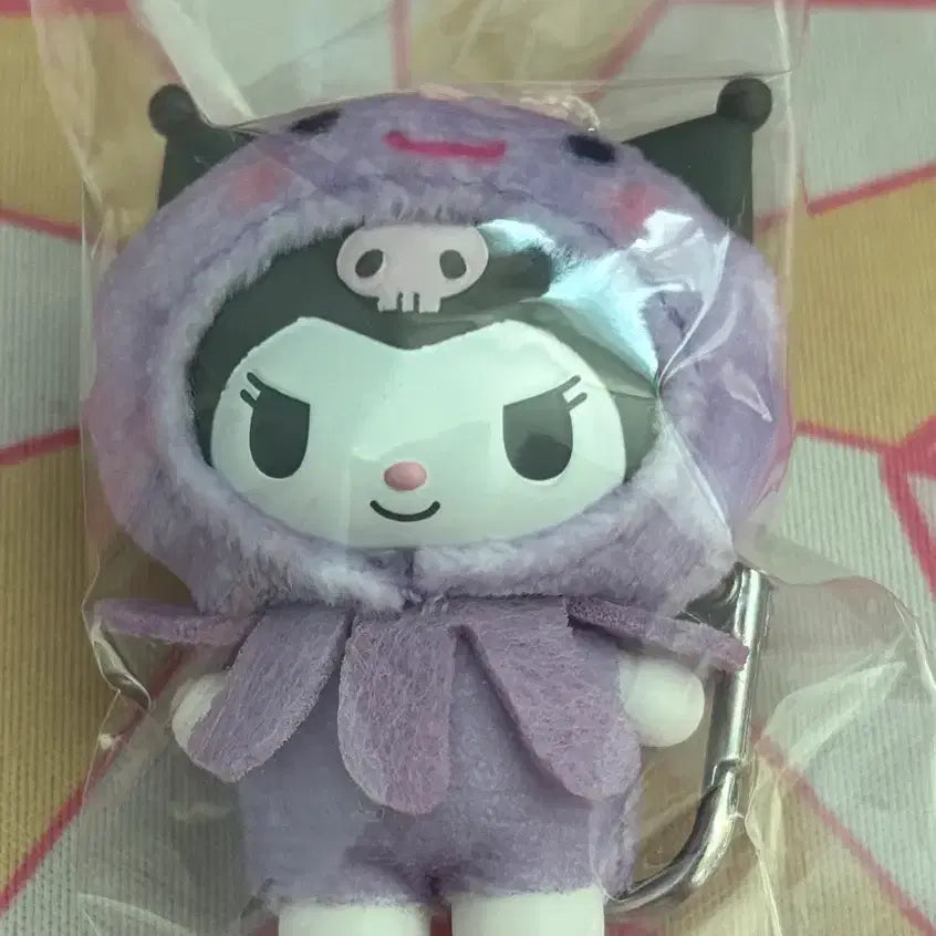[BUNJANG] Sanrio Chibitomo Marine Life Keychain Kuromi / 산리오 치비토모 해양생물 키링 쿠로미