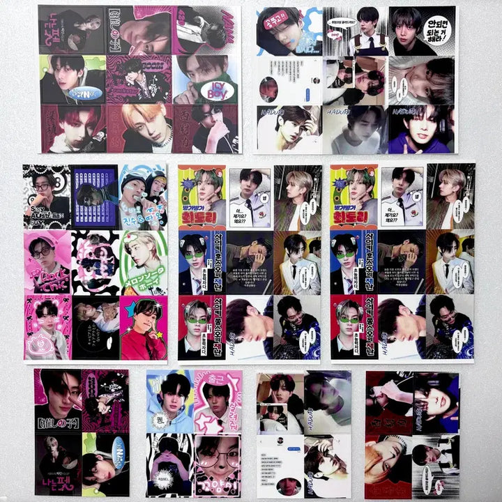 [BUNJANG] Enhypen POB Photocard Doll Bundle Set / 엔하이픈 프리쿠라 양도 포카 인형 콘서트