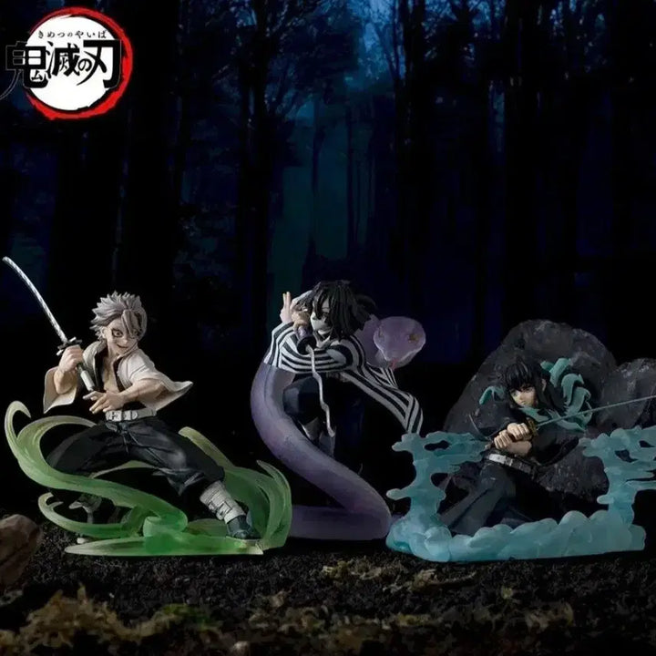 [BUNJANG] Sega Demon Slayer Muichiro, Iguro, Sanemi 3-Figure Set (Sealed) / [미개봉]세가 귀멸의 칼날 크로스링크 무이치로 이구로 사네미 3종 피규어