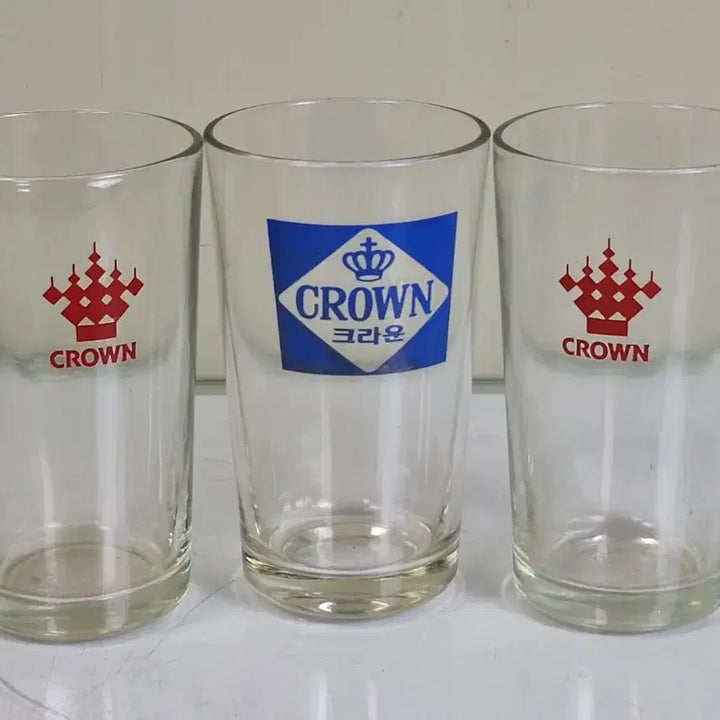 [BUNJANG] Vintage Beer Glass Set (24 pieces) / 근대사 수집 자료 옛날 민속품 고전잔 맥주잔 유리잔 24개