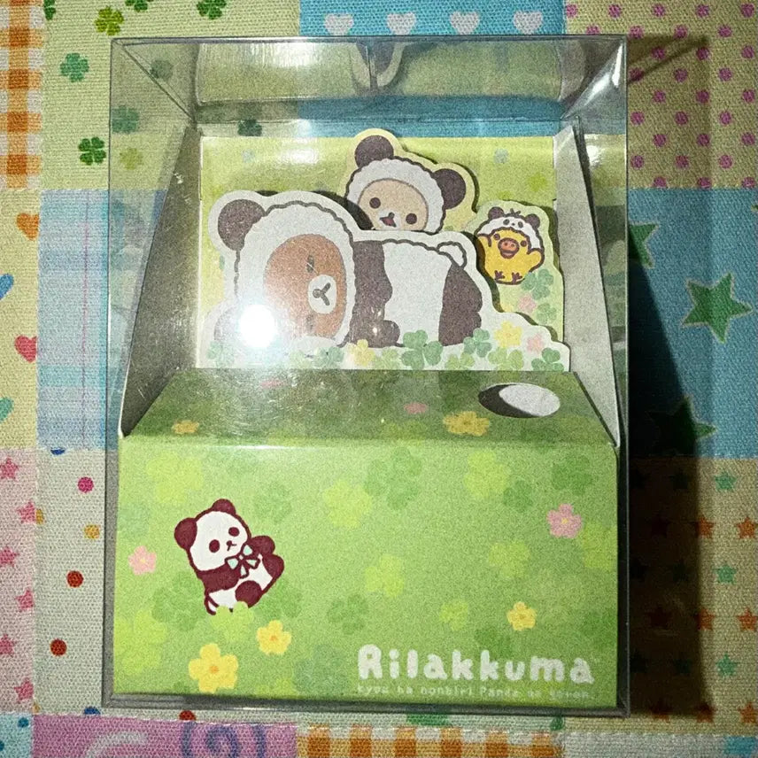 [BUNJANG] Rilakkuma Panda &amp; Korilakkuma Memo Pad / 판다 리락쿠마 코리락쿠마 키이 메모지