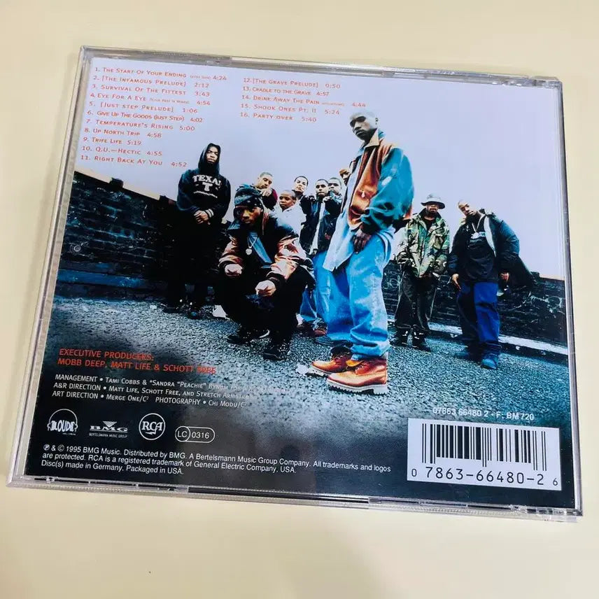 [BUNJANG] Mobb Deep The Infamous 2nd Album Hip-Hop CD / [중고음반/CD] 맙 딥 MOBB DEEP 2집 The Infamous