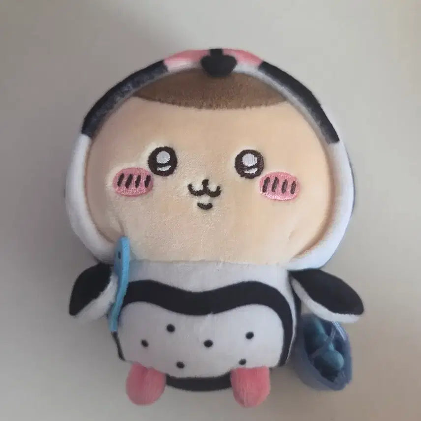 [BUNJANG] Chiikawa Penguin Kurimanju Plush / 펭귄 쿠리만쥬 치이카와 수족관 인형