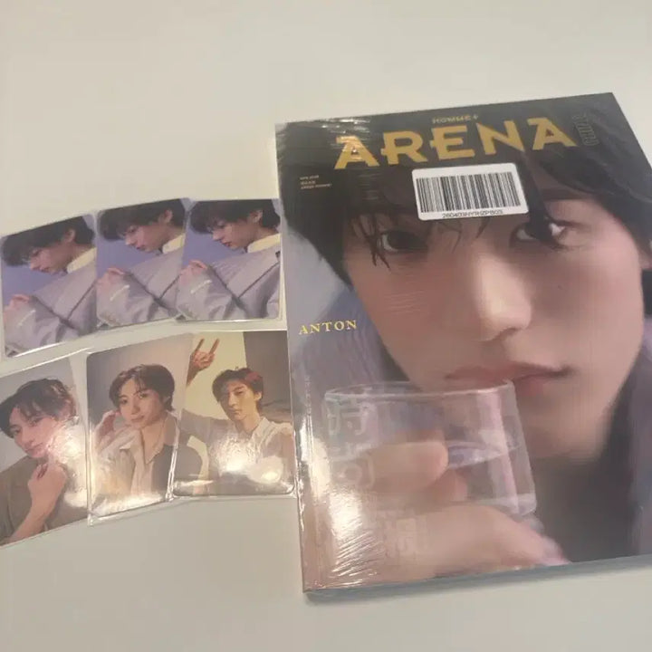 [BUNJANG] RIIZE Anton Arena Hommes Plus April Issue Magazine Photocard Bundle / (미개봉) 라이즈 앤톤 아레나 옴므 플러스 4월호 잡지 포토카드 포함