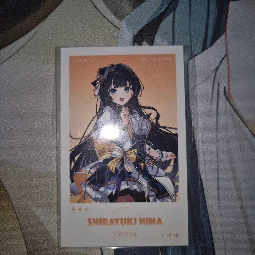 [BUNJANG] StellaLive Speka Hina Signed Cheki Photocard / 스텔라이브 스페카 히나 싸인 체키 포토카드