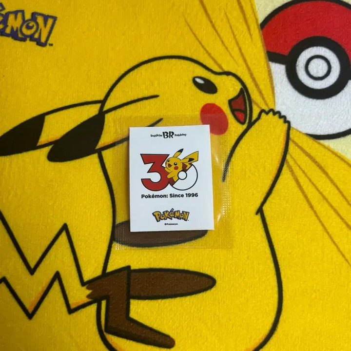 [BUNJANG] Baskin Robbins Pokemon 30th Anniversary Sticker / [판매/교환] 베라 포켓몬 30주년 스티커