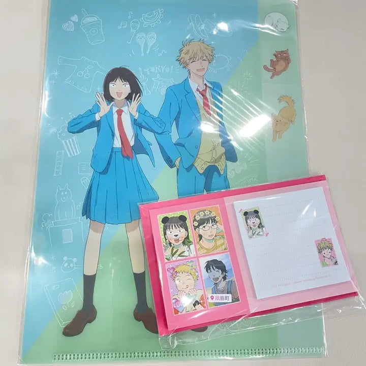 [BUNJANG] Skip &amp; Loafer L-File &amp; Stand Memo Pad Set / 스킵과로퍼 L자 파일, 스탠드 메모지