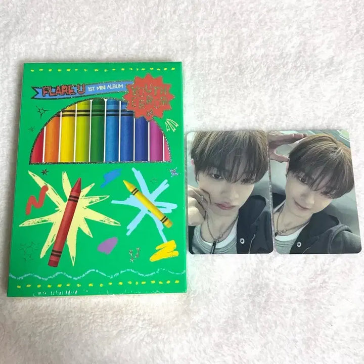 [BUNJANG] Flareu Woojin Photocard (POB) / 플레어유 강우진 미공포 포카 flareu