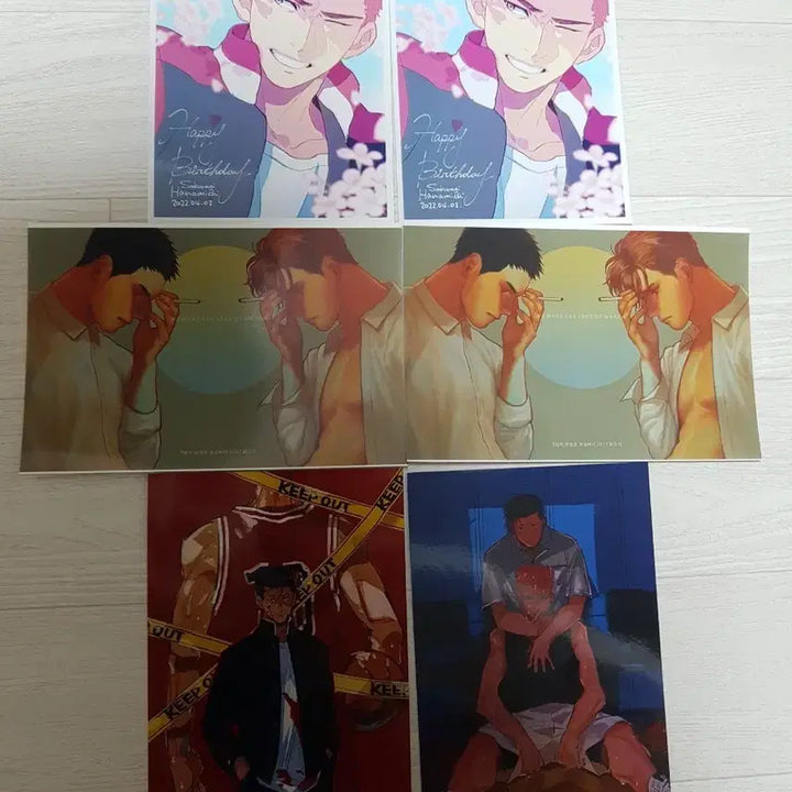 [BUNJANG] Slam Dunk Photo Set Bundle / 슬램덩크 프박 6장 일괄