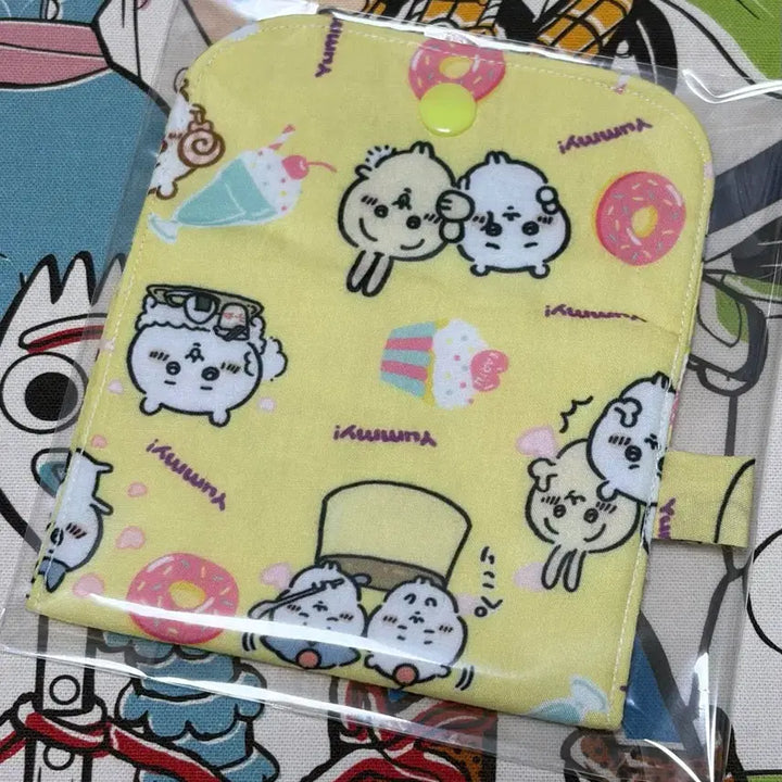 [BUNJANG] Cheekawa Handmade Snap Mini Card Wallet Coin Purse / [새상품] 먼작귀 치이카와 핸드메이드 똑딱이 미니 카드지갑 동전지갑