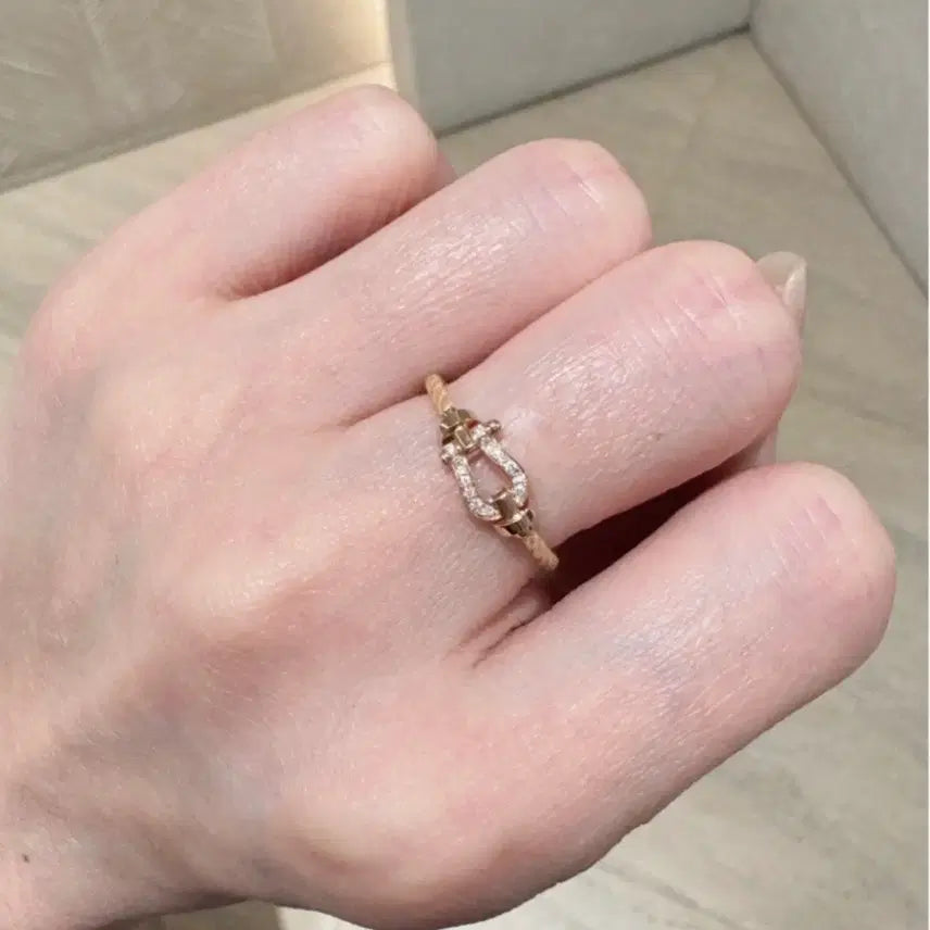 [BUNJANG] FRED FORCE10 Series Minimalist Ring Size 53 / 프레드 FRED FORCE10 시리즈 심플 캐주얼 고급 여성 반지 53