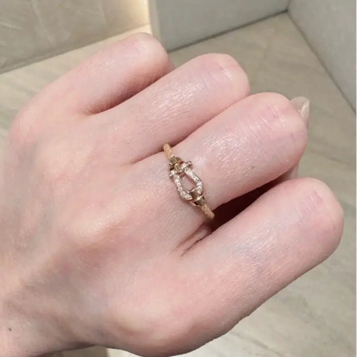 [BUNJANG] FRED FORCE10 Series Minimalist Ring Size 53 / 프레드 FRED FORCE10 시리즈 심플 캐주얼 고급 여성 반지 53