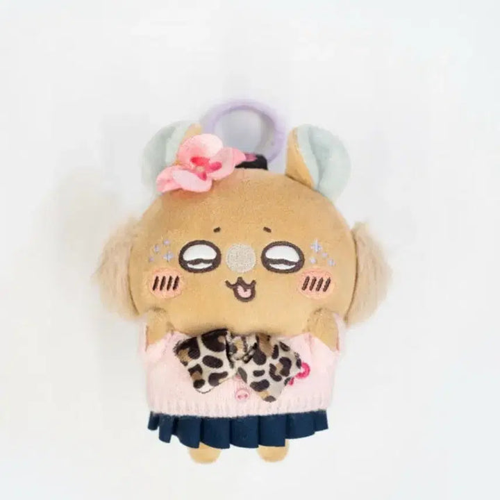 [BUNJANG] Chiikawa x Gyaru 9090 Momonga Mascot Keyring / 현물)) 치이카와 갸루 9090 모몽가 마스코트 키링