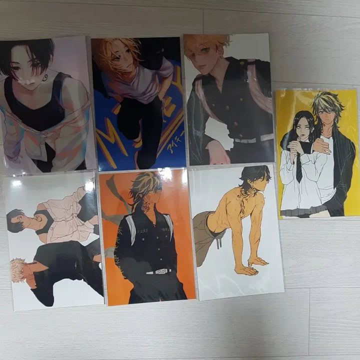 [BUNJANG] Tokyo Revengers Photo Booth Strips Bundle Set / 도쿄 리벤져스 도리벤 프박 7장 일괄