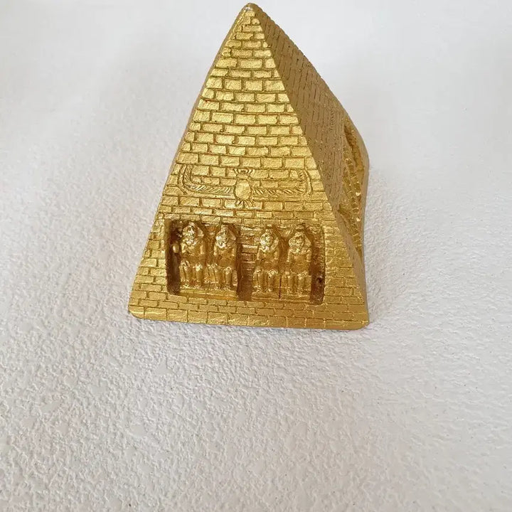 [BUNJANG] Egyptian Pyramid Model - Gold Finish Collectible / 피라미드