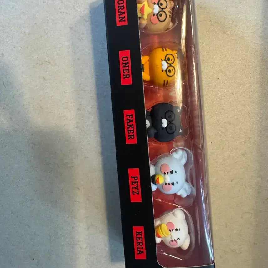 [BUNJANG] T1 Kkachi Mini Figure Set (Sealed) / 미개봉 t1 카카오 춘식 티원 미니 피규어 세트