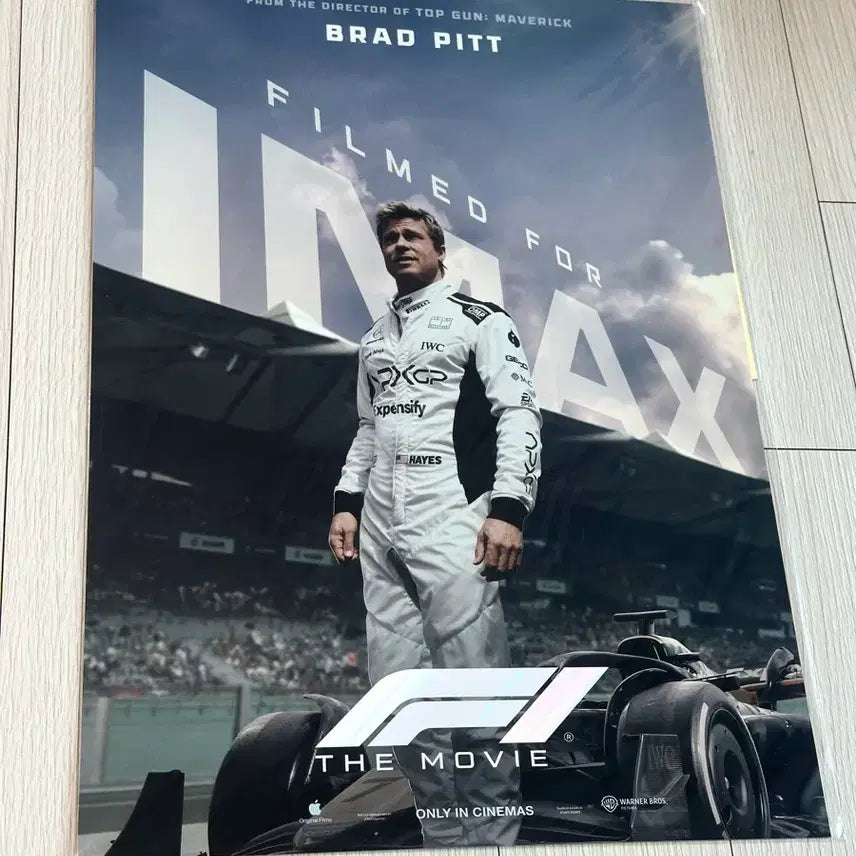 [BUNJANG] Brad Pitt F1 IMAX Movie Poster / [전용박스포장]영화 브래드피트 에프원 F1 아이맥스 포스터