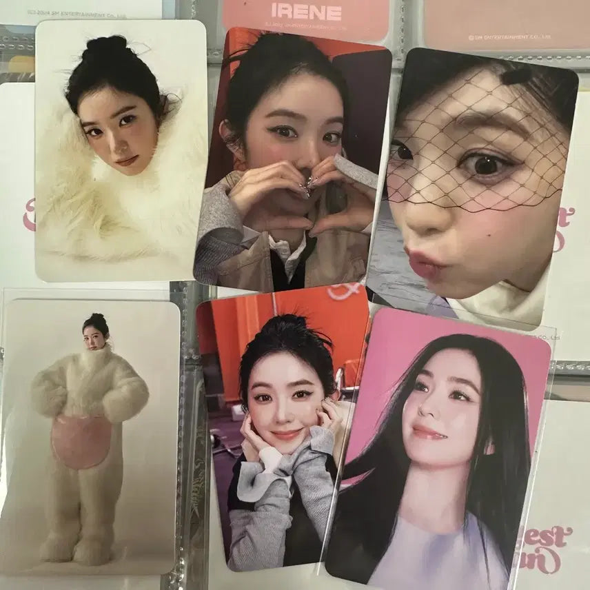 [BUNJANG] Red Velvet Irene Be Natural Random Trading Card Bundle Set / [판매] 레드벨벳 아이린 비게스트팬 랜덤트레이딩 카드 일괄