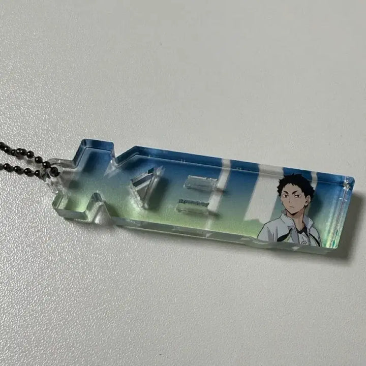 [BUNJANG] Haikyuu Akaashi Keiji Name Keychain / 하이큐 아카아시 네임키링