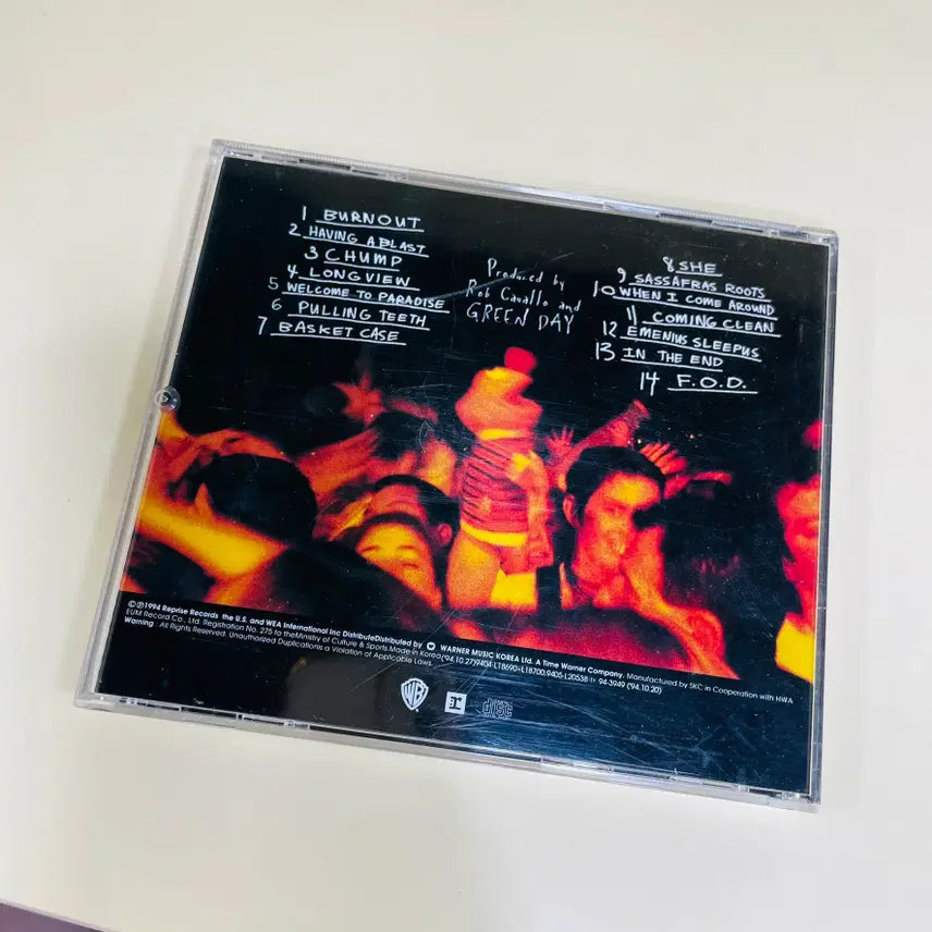 [BUNJANG] Green Day Dookie CD / [중고음반/CD] 그린데이 Green Day - Dookie