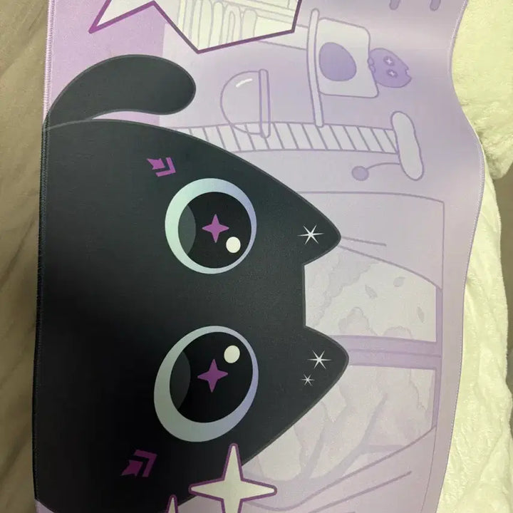 [BUNJANG] Monsaka Star Dive Mausupad Cat Longpad / 몬길 스타디브 마우스패드 야옹이 장패드
