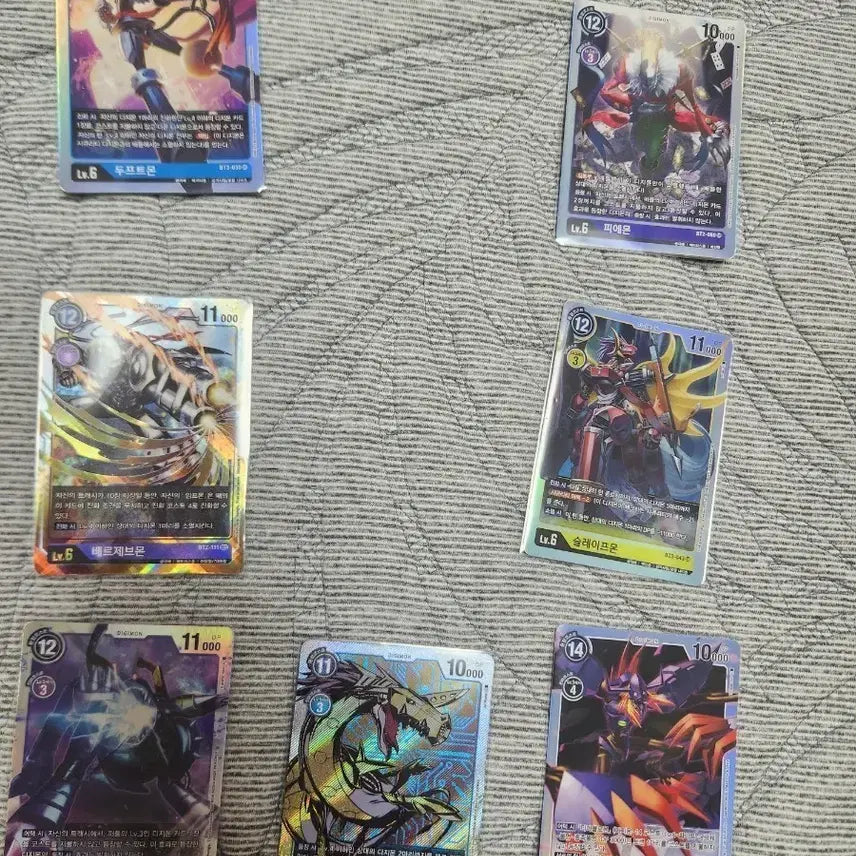 [BUNJANG] Digimon Card Game Parallel Cards - Beelzemon, MetalSeadramon, etc. / 디지몬 카드 sec.페러렐.등팝니다. 베르제브몬 메탈시드라몬 등..