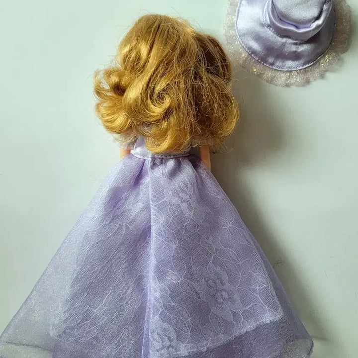 [BUNJANG] Takara Tomy Vintage Licca-chan Doll - Lavender Dress / 타카라토미 연보라 드레스 빈티지 리카인형