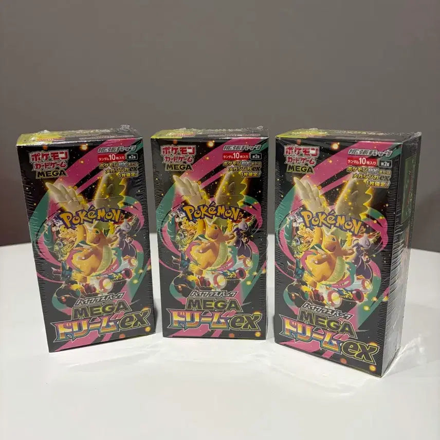[BUNJANG] Pokemon Card Game: Mega Dream EX (Japanese Edition) Sealed Booster Boxes / 포켓몬카드 메가드림ex 일판 슈링크 O 판매 2box
