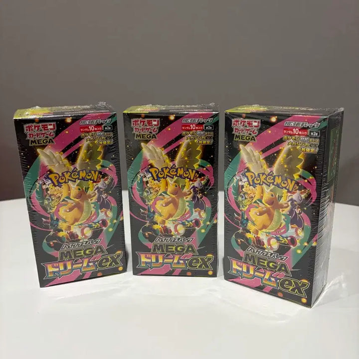 [BUNJANG] Pokemon Card Game: Mega Dream EX (Japanese Edition) Sealed Booster Boxes / 포켓몬카드 메가드림ex 일판 슈링크 O 판매 2box