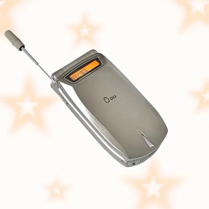 [BUNJANG] DoCoMo Antenna Mock-up Phone Gold/Silver Flip Phone / 고전 일본 목업폰 모형폰 폴더폰 핸드폰 휴대폰 도코모 y2k