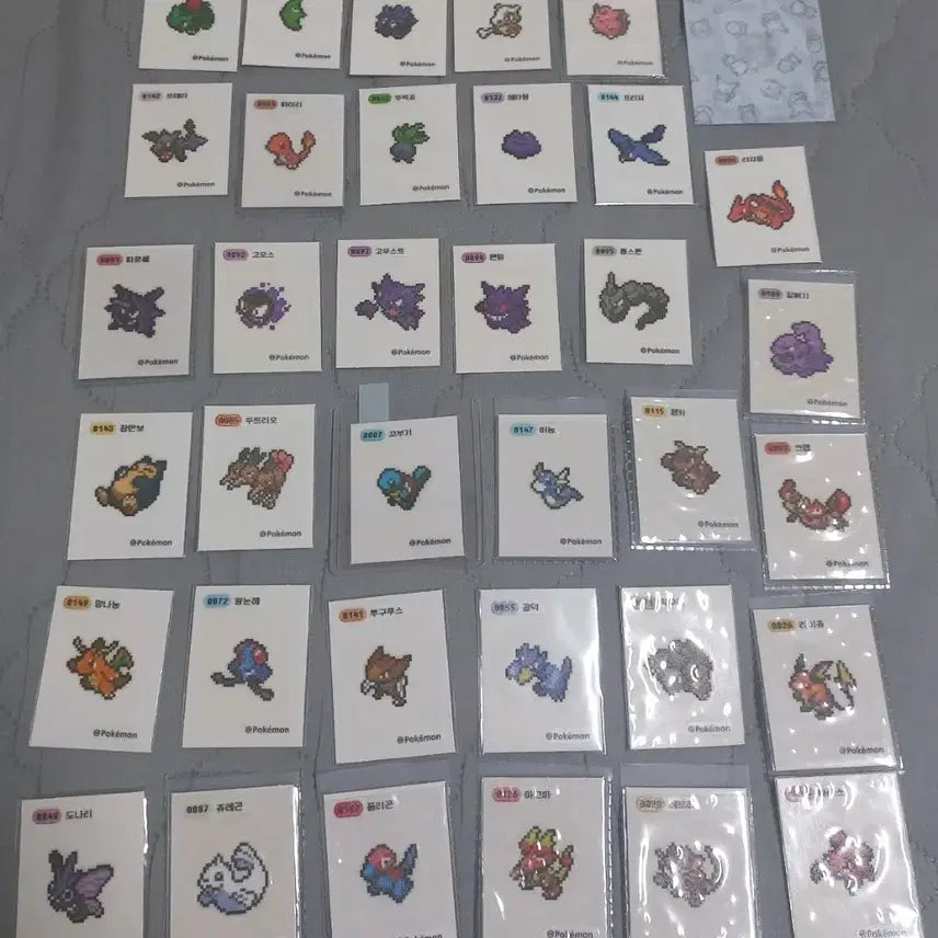 [BUNJANG] Pokemon Pixel Art / 픽셀 일괄 판매