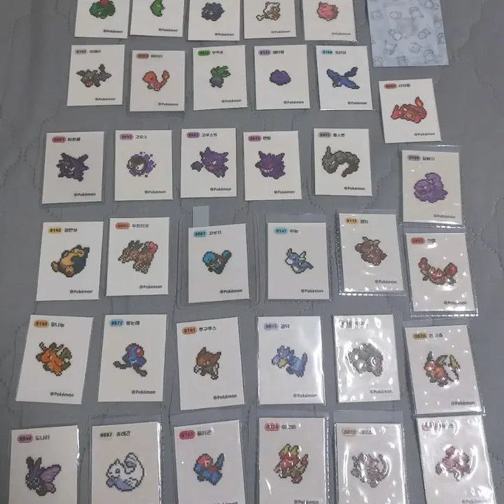 [BUNJANG] Pokemon Pixel Art / 픽셀 일괄 판매