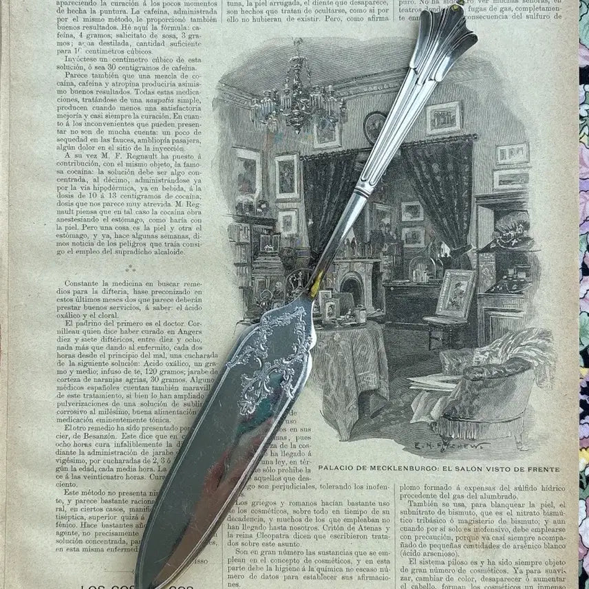 [BUNJANG] Barker Brothers Silverplate Cake Server / 영국 앤틱 Barker Brothers 실버플레이트 케이크 서버